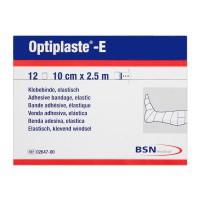 Optiplaste-E (ex-elastoplast-E) 10 cm x 2,5 m: Benda elastica adesiva in cotone e viscosa (venduta per unità)